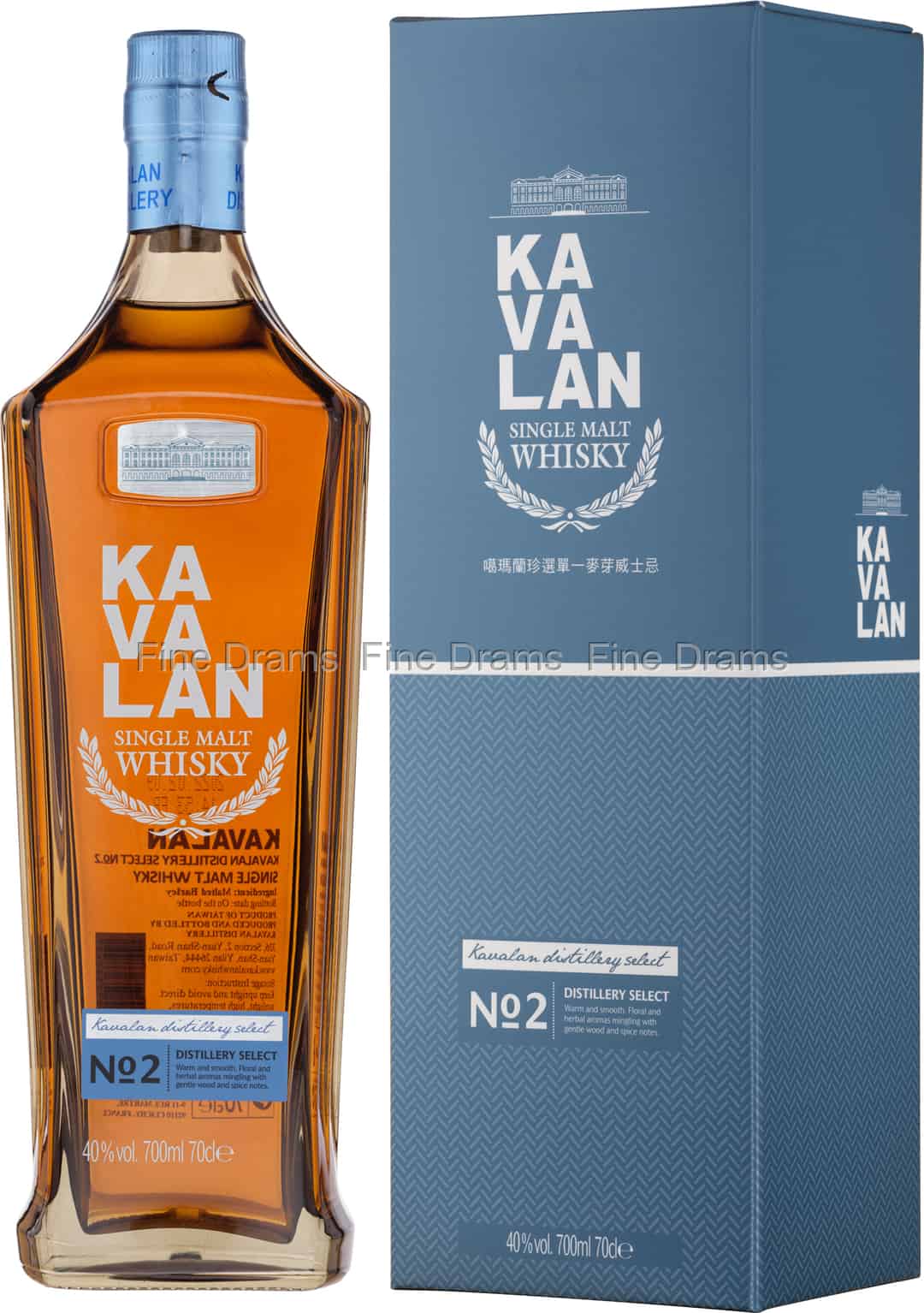 Kavalan Select No 2 70 cl 40