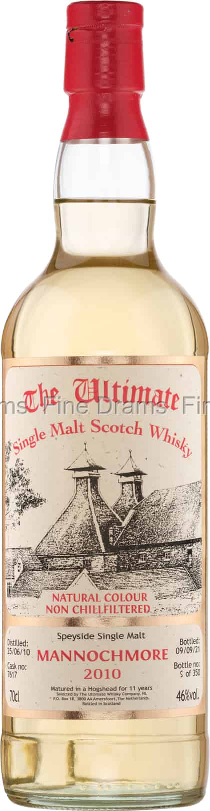 Mannochmore 11 Year Old 2010 Cask 7617 The Ultimate Whisky Company 70 cl 46