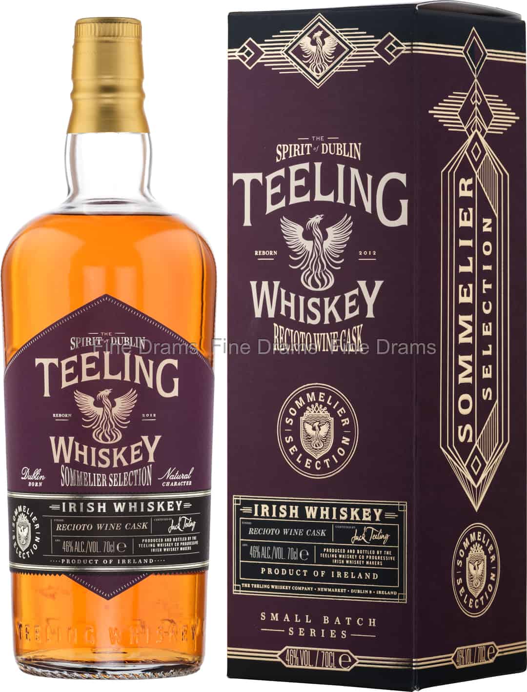Teeling Sommelier Selection Recioto Wine Cask Finish 70 cl 46