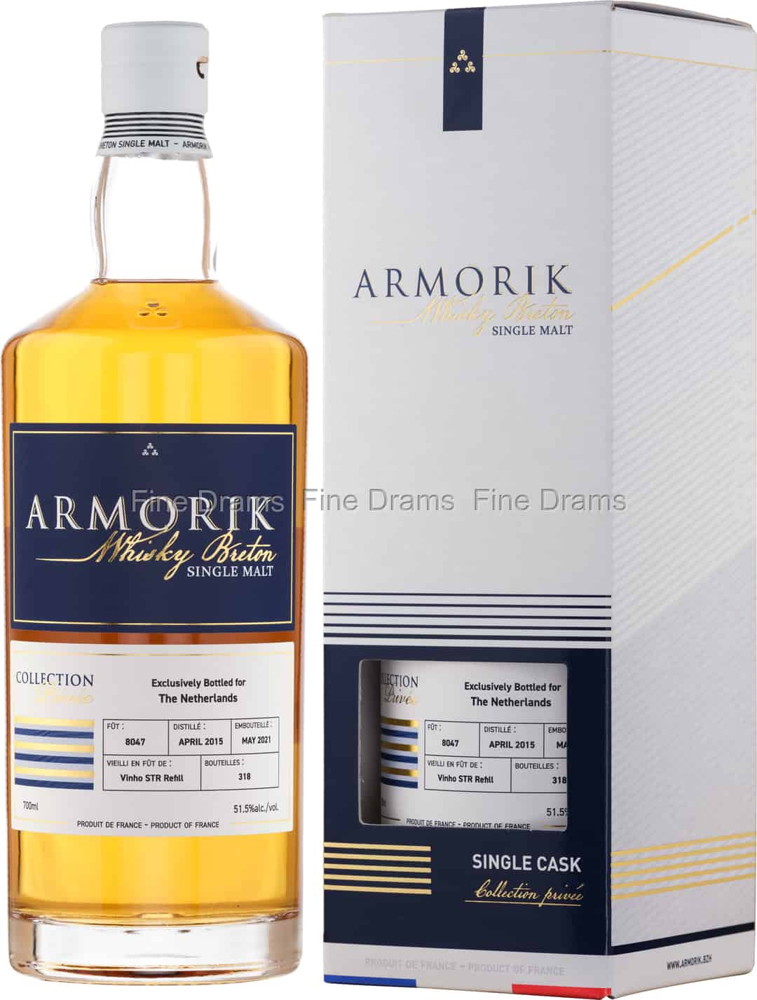 Armorik 6 Year Old 2015 Cask 8047 70 cl 515