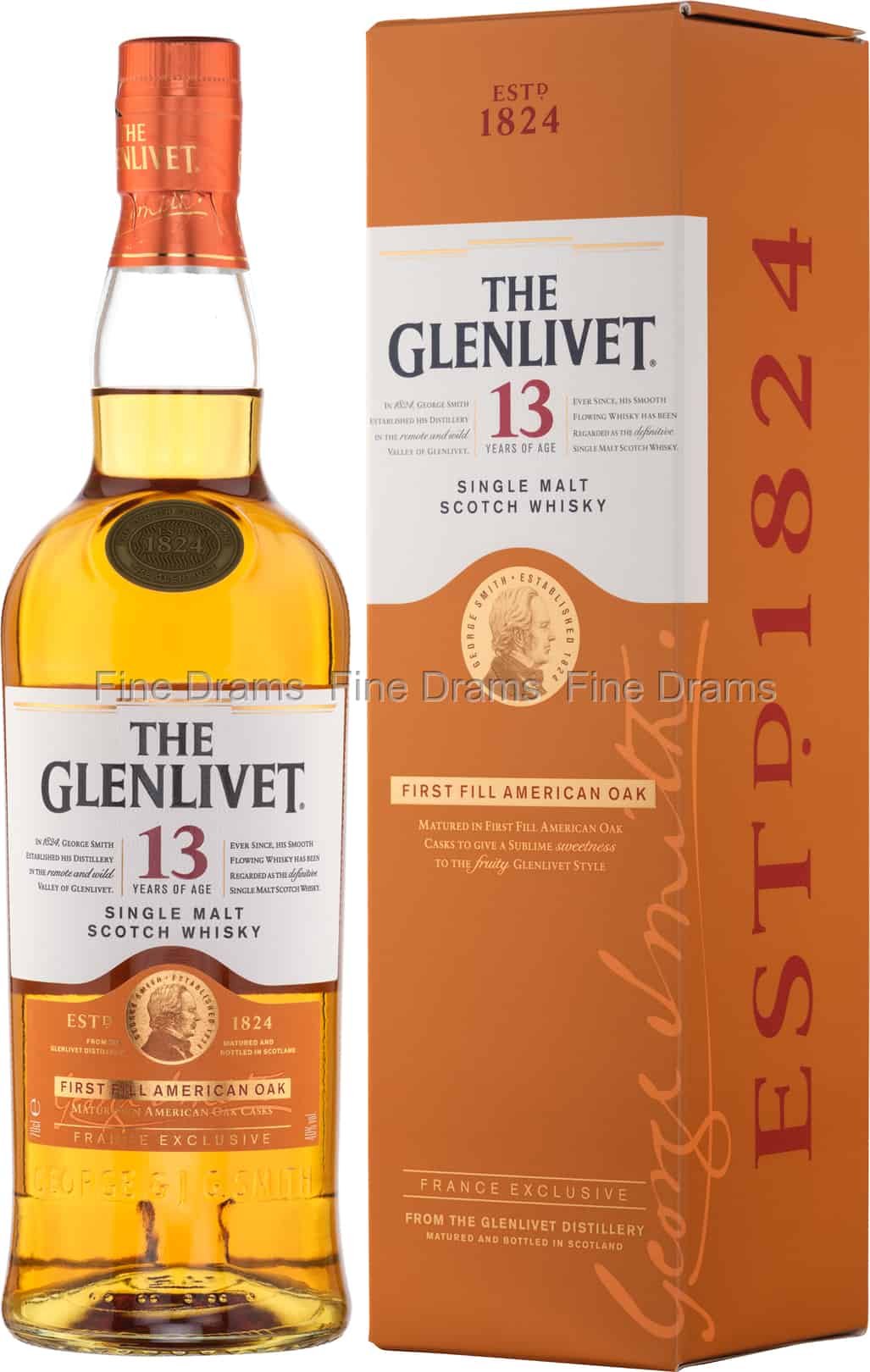 The Glenlivet 13 Year Old First Fill 70 cl 40