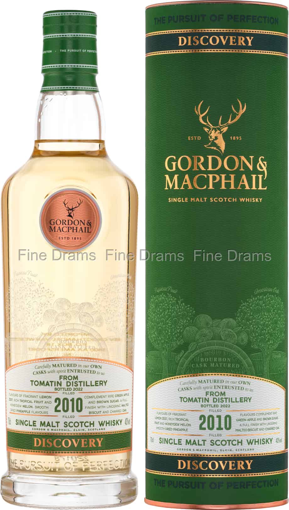 Tomatin 2010 Bottled 2022 Discovery Gordon MacPhail 70 cl 43