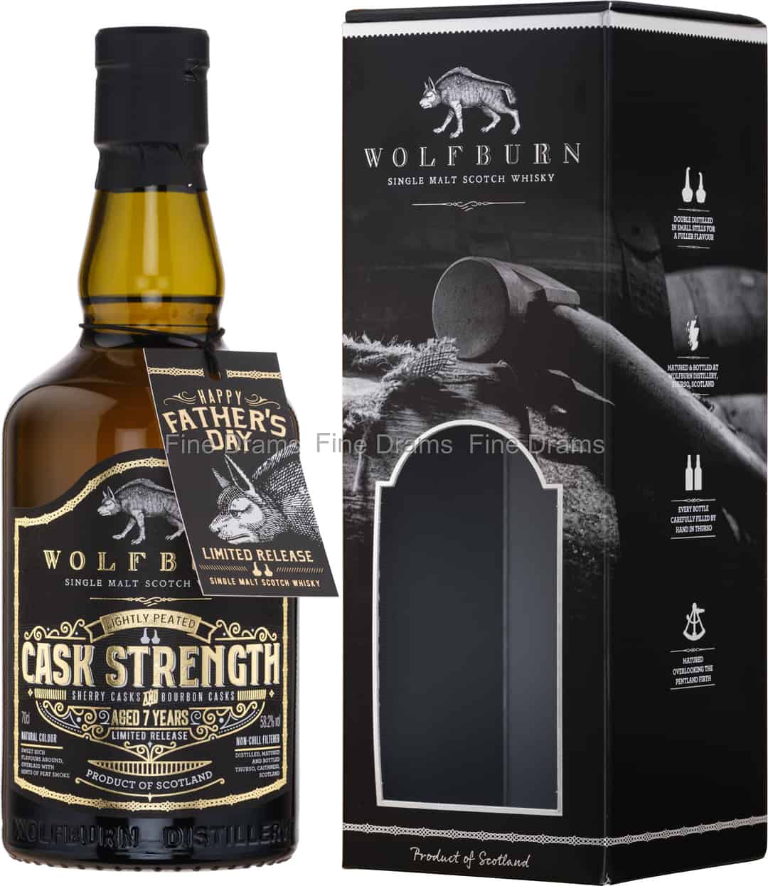Wolfburn 7 Year Old Cask Strength 2022 Limited Release 70 cl 582