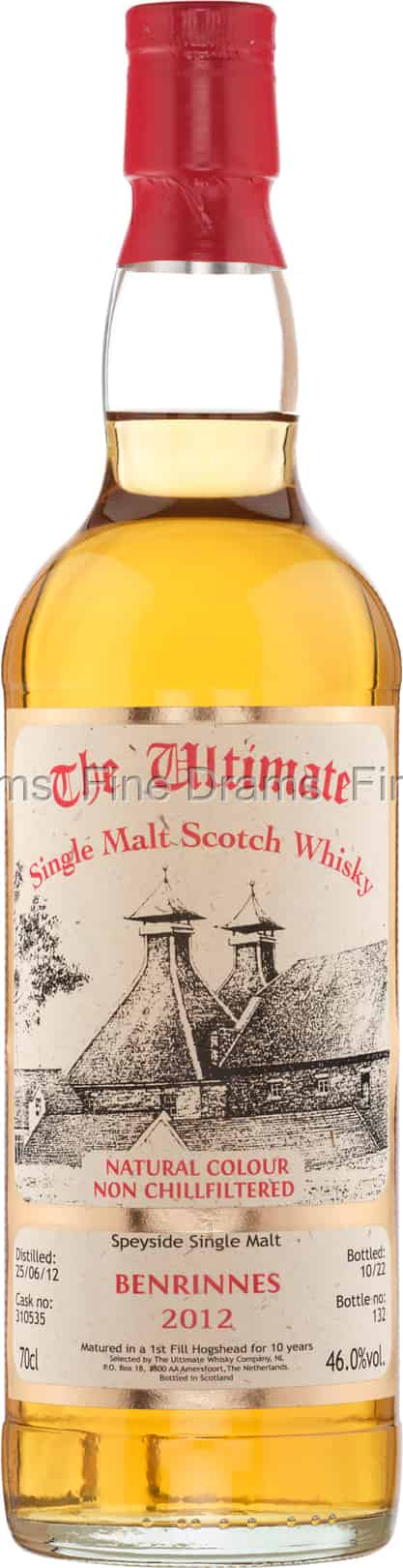 Benrinnes 10 Year Old 2012 Cask 310535 The Ultimate Whisky Company 70 cl 46