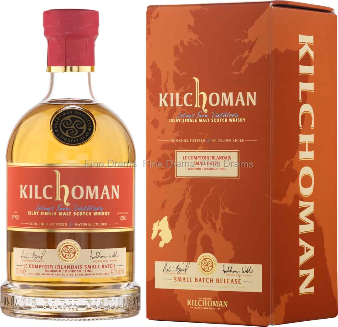 Kilchoman Small Batch Bourbon Oloroso Fino 70 cl 492