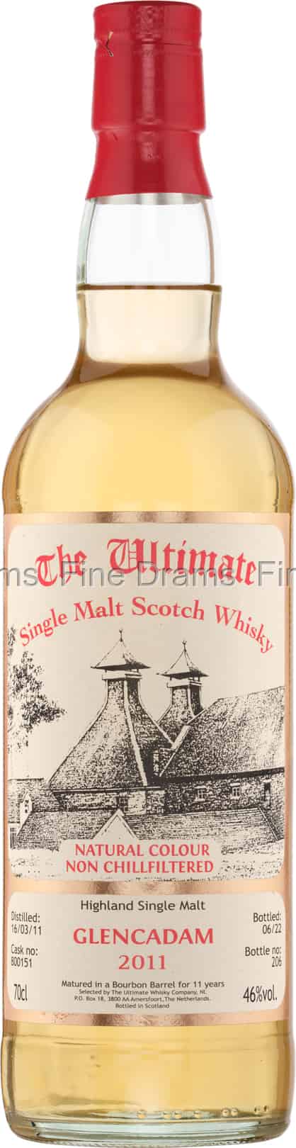 Glencadam 11 Year Old 2011 Cask 800151 The Ultimate Whisky Company 70 cl 46