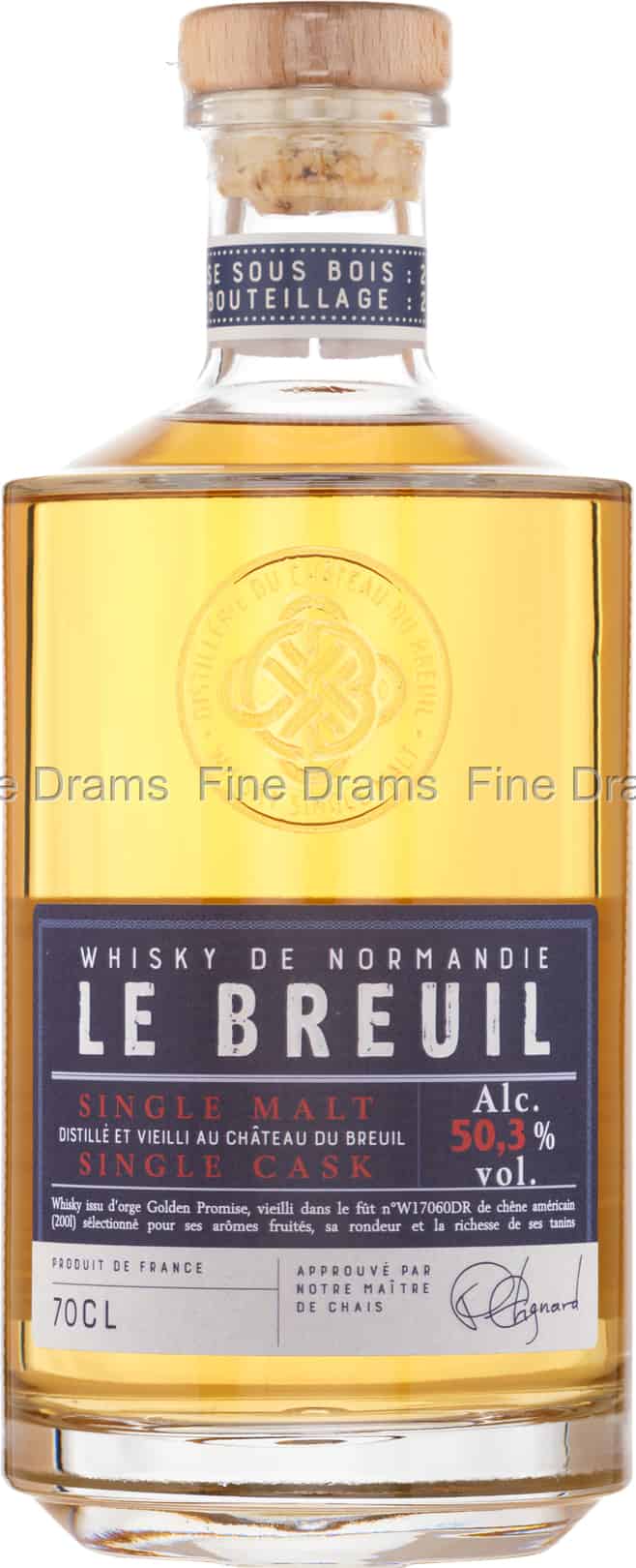 Le Breuil 5 Year Old Single Malt Cask W17060DR 70 cl 503