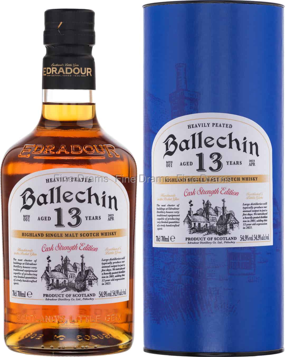 Ballechin 13 Year Old Cask Strength Batch 1 70 cl 549
