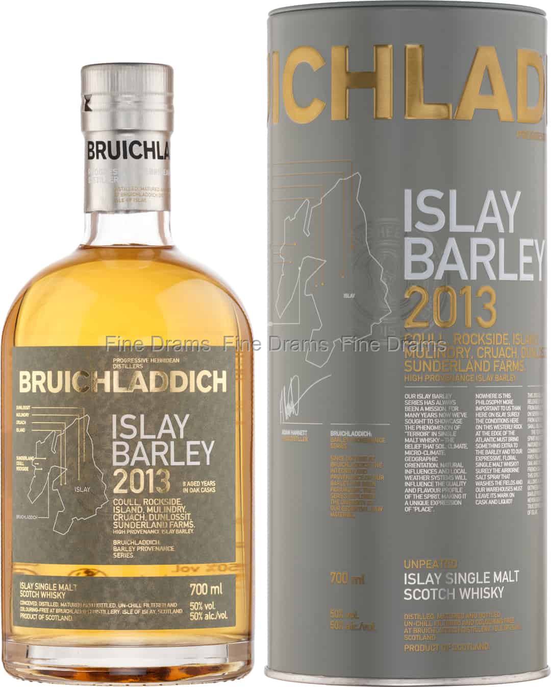 Bruichladdich Islay Barley 2013 70 cl 50