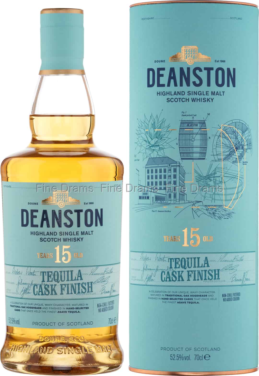 Deanston 15 Year Old Tequila Cask Finish 70 cl 525