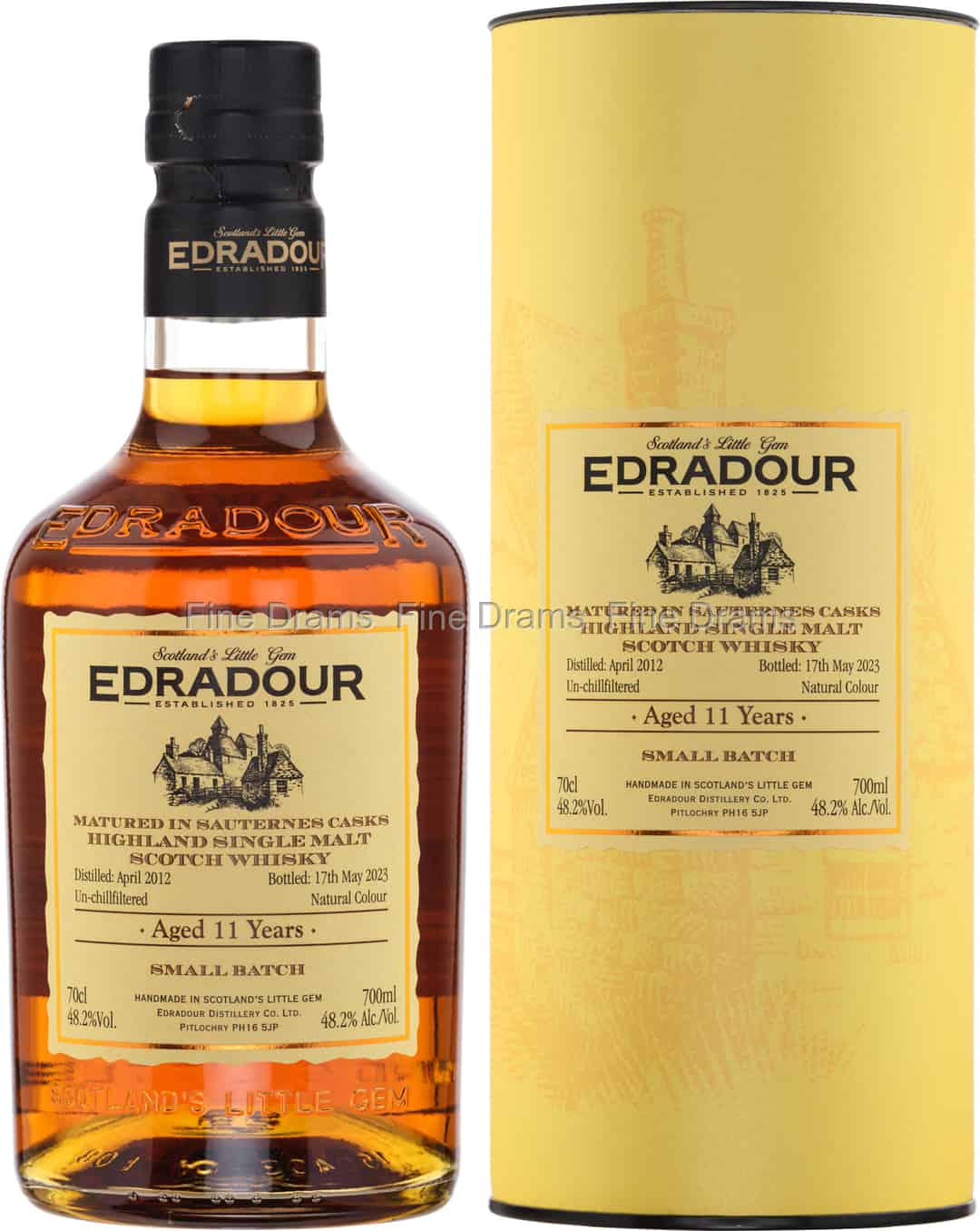 Edradour 11 Year Old 2012 Small Batch Sauternes Cask 70 cl 482