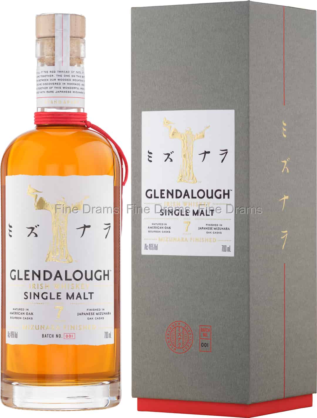 Glendalough 7 Year Old Mizunara Cask Finish 70 cl 46