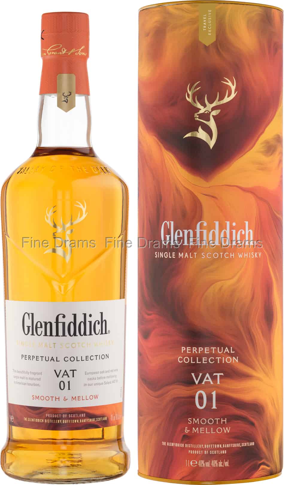 Glenfiddich Perpetual Collection Vat 01 1 Liter 100 cl 40