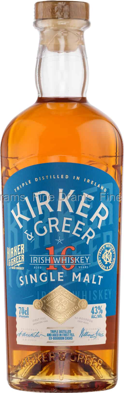 Kirker Greer Shamrock 16 Year Old 70 cl 43