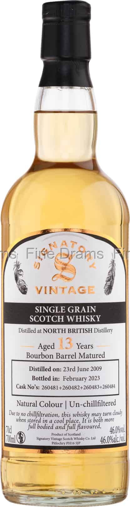 North British 13 Year Old 2009 Signatory Vintage 70 cl 46