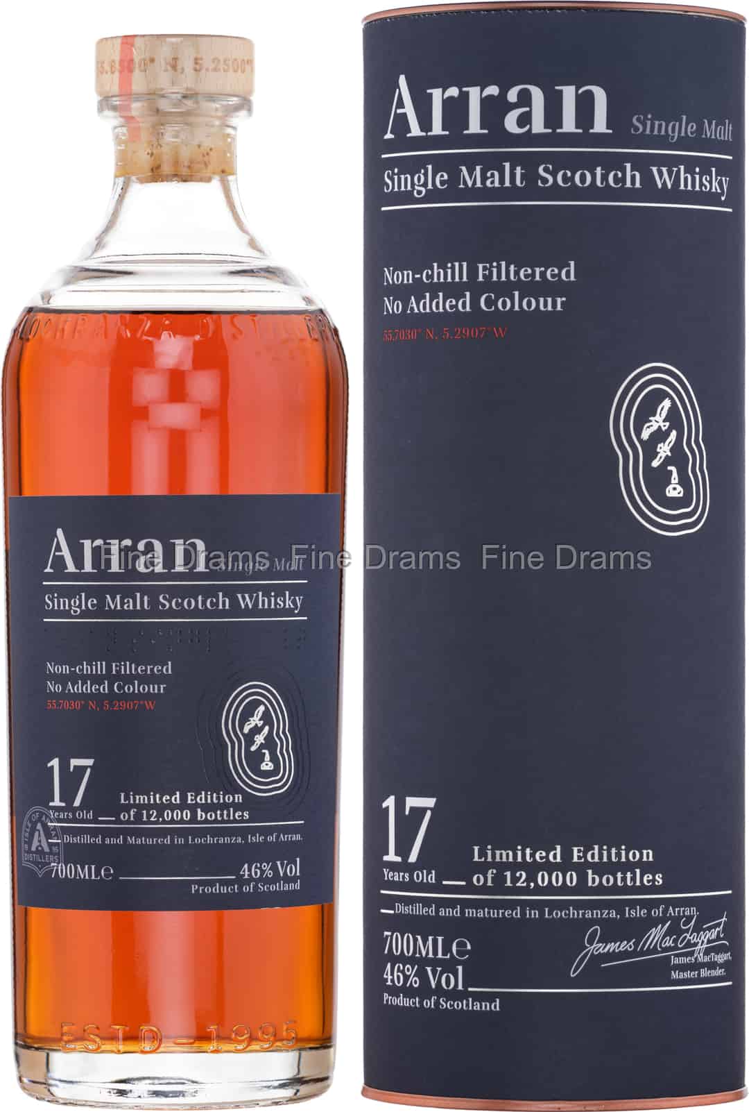 Arran 17 Year Old Limited Edition 70 cl 46