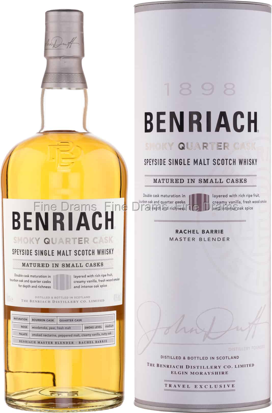 Benriach Smoky Quarter Cask 1 Liter 100 cl 46