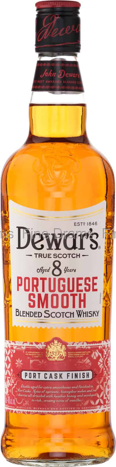 Dewars 8 Year Old Portuguese Smooth 70 cl 40