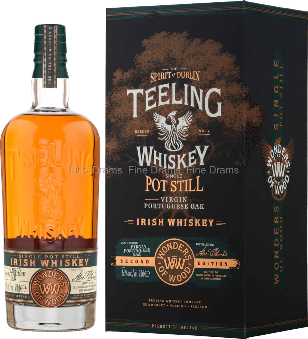 Teeling Wonders of Wood 2nd Edition Virgin Portuguese Oak 70 cl 50