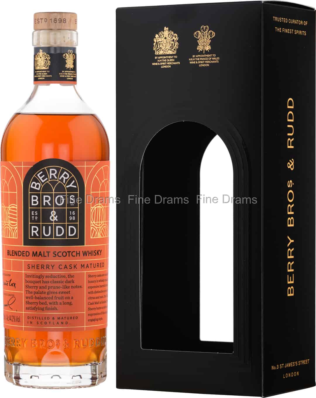 Berry Bros Rudd Sherry Cask Blended Malt 70 cl 442