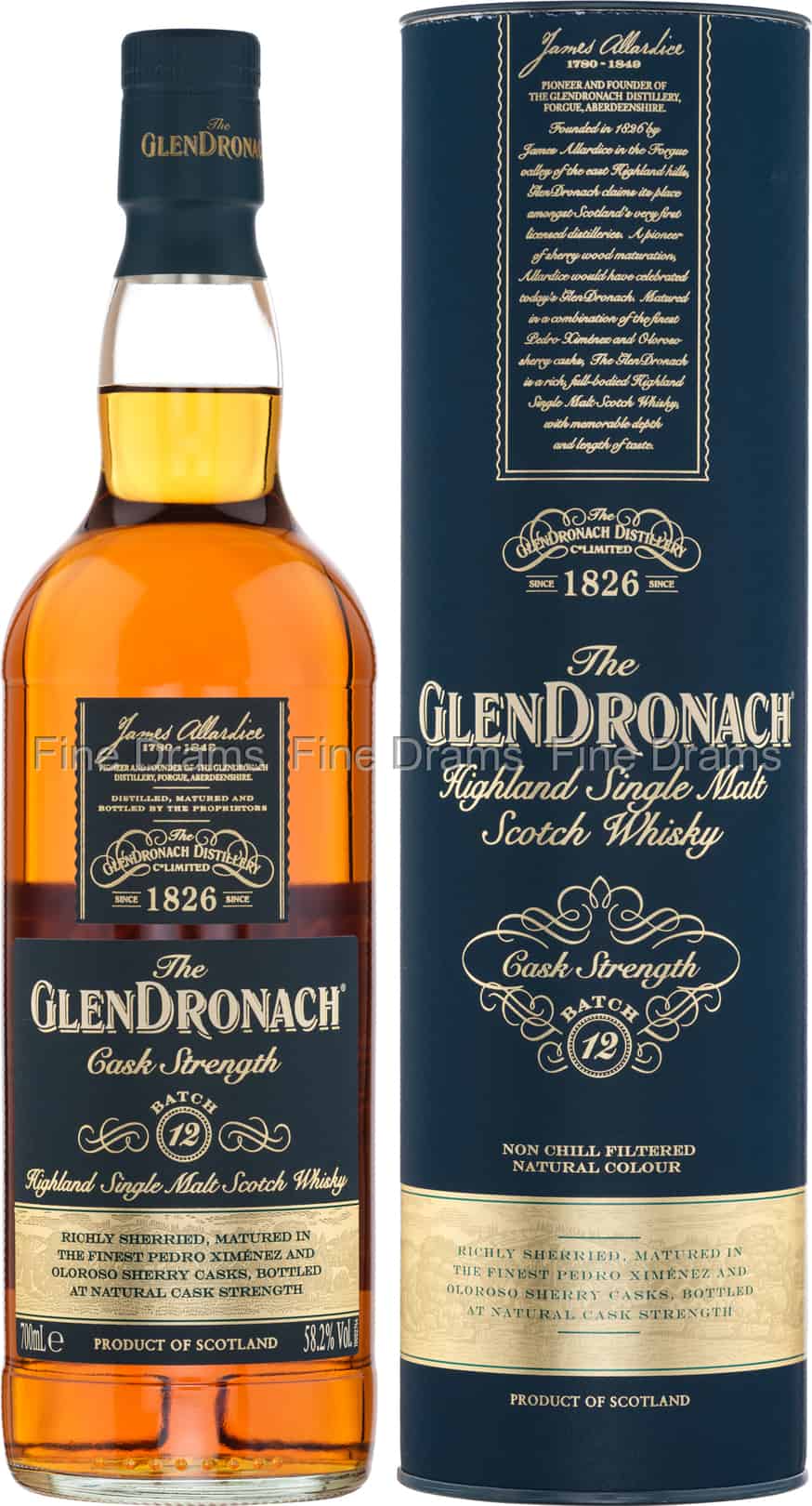 Glendronach Cask Strength Batch 12 70 cl 582